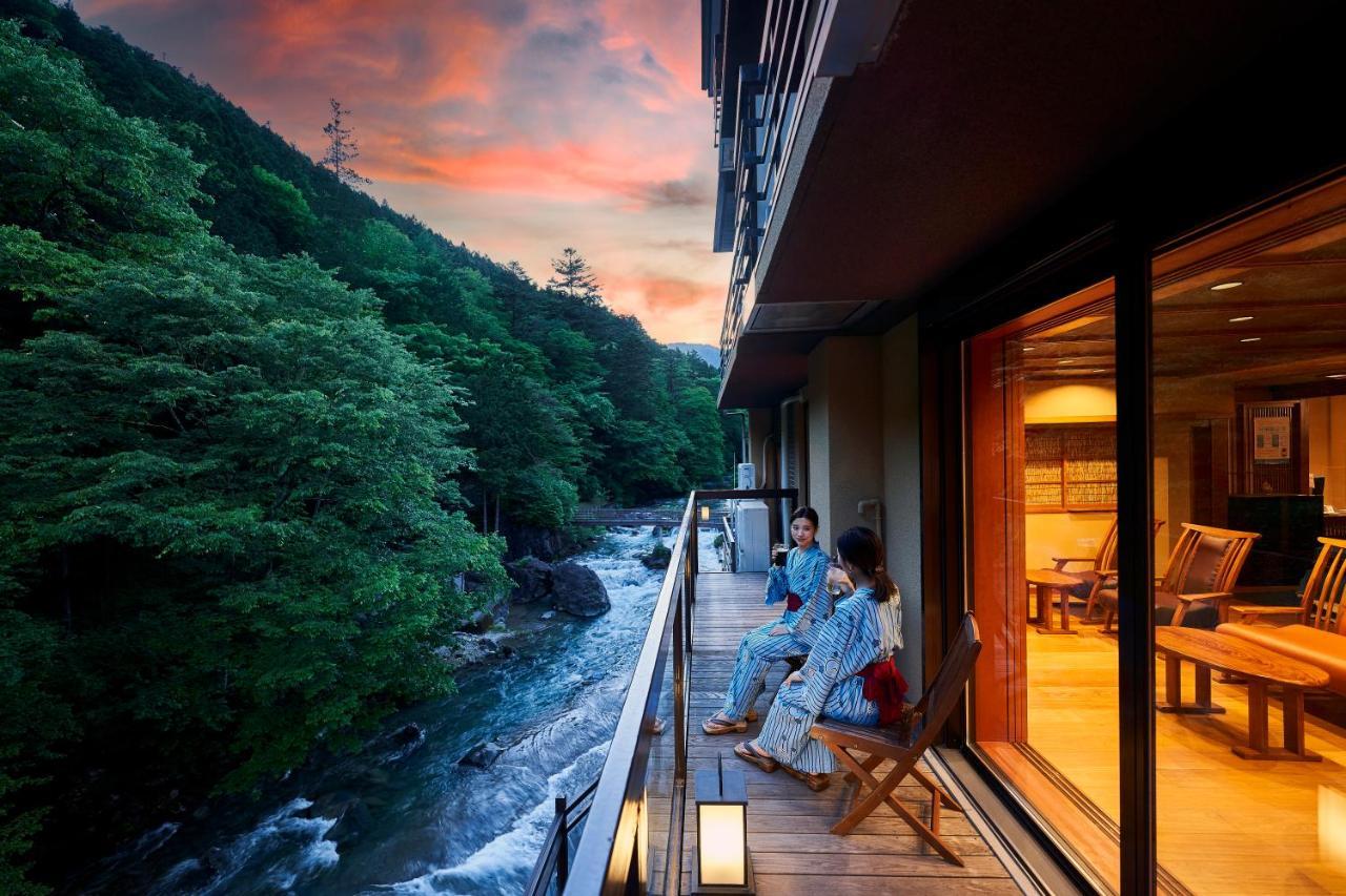 Shima-Onsen Toshimaya Nakanojo Dış mekan fotoğraf